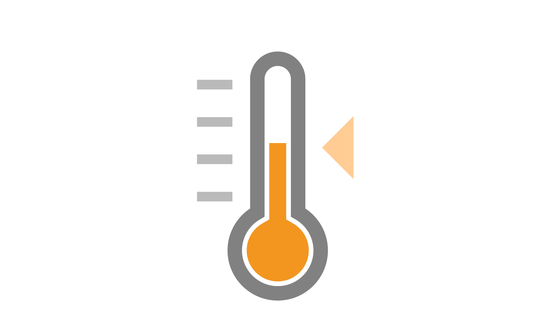 Illustration of a thermometer